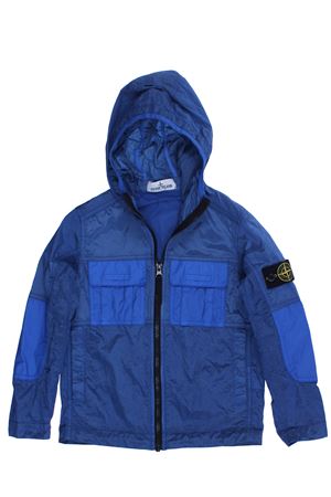 Giubbino tecnico con cappuccio STONE ISLAND JUNIOR | 721640235V0043